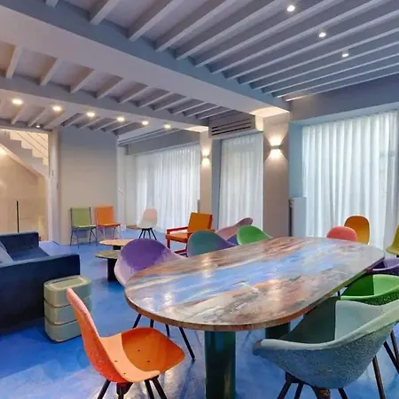 Les Halles - Luxurious & Colorful 4bd For 16 Guest Apartman Párizs