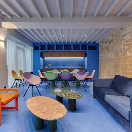 Apartmán Les Halles - Luxurious & Colorful 4bd For 16 Guest Paříž