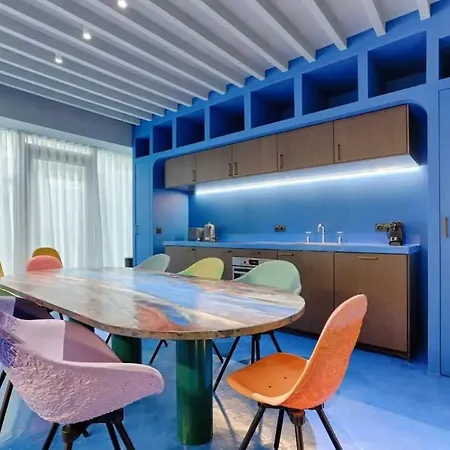 公寓 Les Halles - Luxurious & Colorful 4bd For 16 Guest