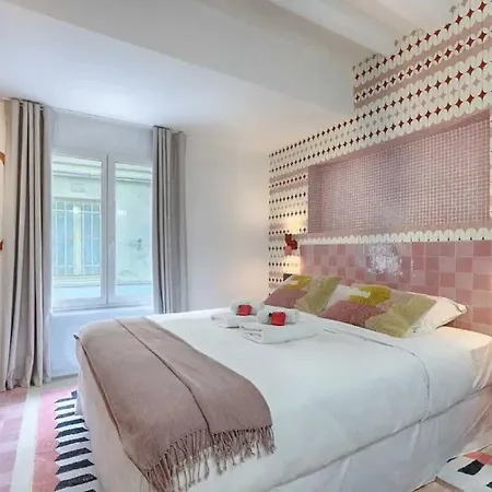 Apartmán Les Halles - Luxurious & Colorful 4bd For 16 Guest Paříž