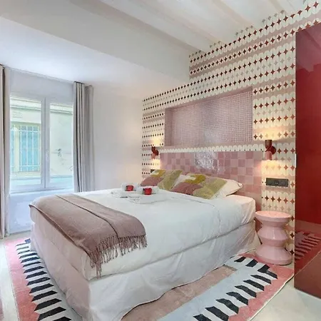 Les Halles - Luxurious & Colorful 4bd For 16 Guest * Paříž